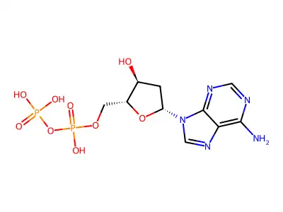 脫氧腺苷二磷酸 structure