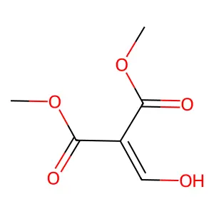 Dimethyl (hydroxymethylene)malonate structure