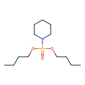Dibutyl piperidin-1-ylphosphonate structure