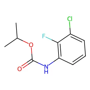 Propan-2-yl hydrogen (3-chloro-2-fluorophenyl)carbonimidate structure