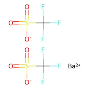 Barium trifluoromethanesulphonate structure