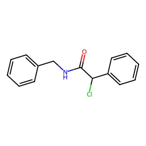 N-苄基-2-氯-2-苯基乙酰胺 structure