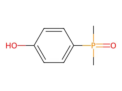 4-(Dimethylphosphoryl)phenol structure