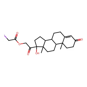 Thieno(2,3-c)pyridine-3-carboxylic acid, 4,5,6,7-tetrahydro-2-amino-6-(p-chlorobenzoyl)-, ethyl ester structure