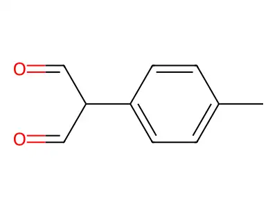 (2Z)-3-hydroxy-2-(4-methylphenyl)prop-2-enal structure