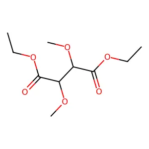 Butanedioic acid, 2,3-dimethoxy-, diethyl ester structure