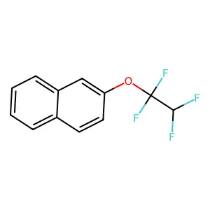 2-(1,1,2,2-Tetrafluoroethoxy)naphthalene structure