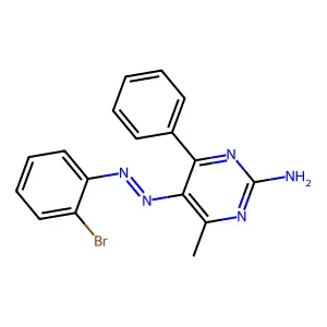 Phosphoramidic acid, (2,3,5,6-tetrachloro-4-pyridyl)-, dimethyl ester structure