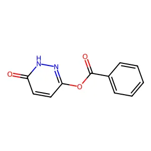(6-oxo-1H-pyridazin-3-yl) benzoate structure
