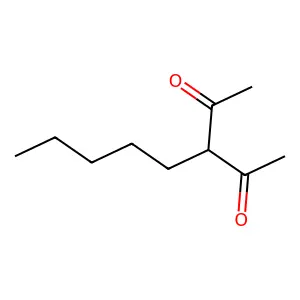 3-Pentylpentane-2,4-dione structure
