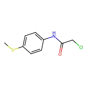 2-Chloro-N-[4-(methylsulfanyl)phenyl]acetamide structure