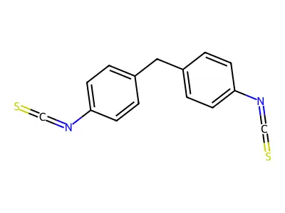 4,4'-Methylenebis(phenyl isothiocyanate) structure