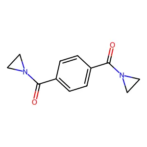 Terephthaloylbis(1-aziridine) structure