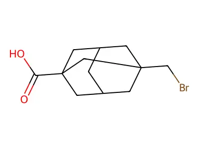 Methyl 3-bromoadamantane-1-carboxylate structure