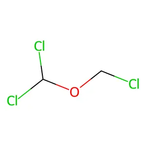 Ether, chloromethyl dichloromethyl structure
