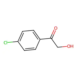 1-(4-Chlorophenyl)-2-hydroxyethan-1-one structure