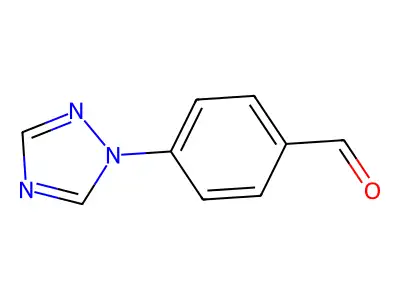 4-(1H-1,2,4-triazol-1-yl)benzaldehyde structure
