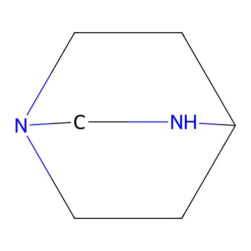 1,3-Diazabicyclo[2.2.2]octane structure
