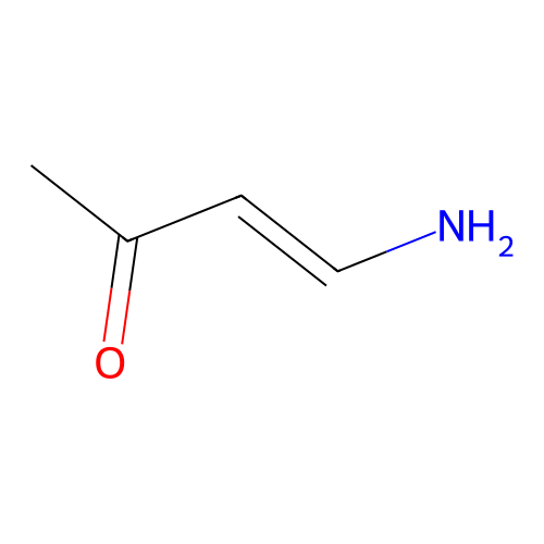 4-Aminobut-3-en-2-one structure