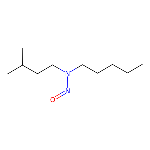 N-Isopentyl-N-nitroso-pentylamine structure