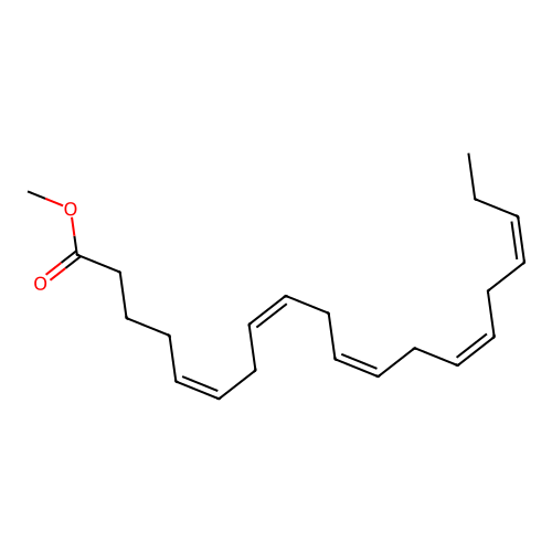 Icosapent methyl structure