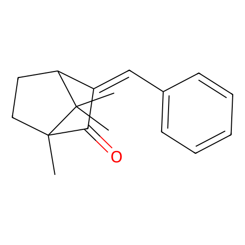 3-Benzylidenecamphor structure