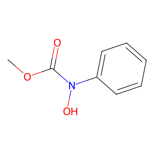 Carbamic acid, hydroxyphenyl-, methyl ester structure