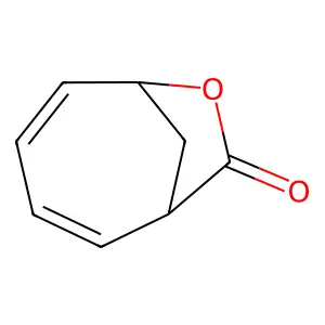 7-Oxabicyclo(4.2.1)nona-2,4-dien-8-one structure