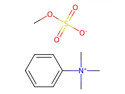 Phenyltrimethylammonium methosulfate structure