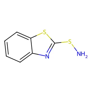 2-Benzothiazolesulfenamide structure