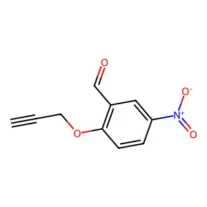 5-Nitro-2-(prop-2-yn-1-yloxy)benzaldehyde structure