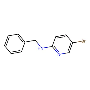 N-benzyl-5-bromopyridin-2-amine structure