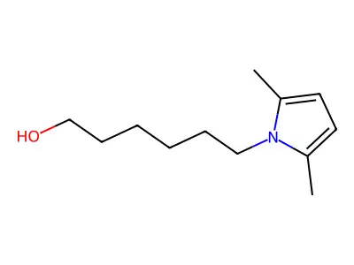 6-(2,5-dimethyl-1H-pyrrol-1-yl)hexan-1-ol structure