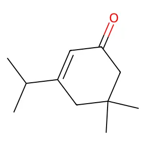 2-Cyclohexen-1-one, 3-isopropyl-5,5-dimethyl- structure