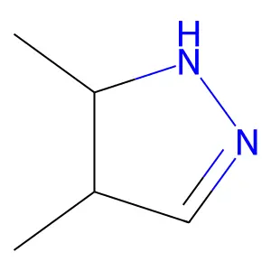 1H-Pyrazole, 4,5-dihydro-4,5-dimethyl- structure