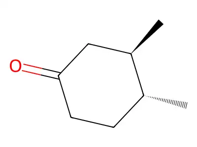 3,4-Dimethylcyclohexan-1-one structure
