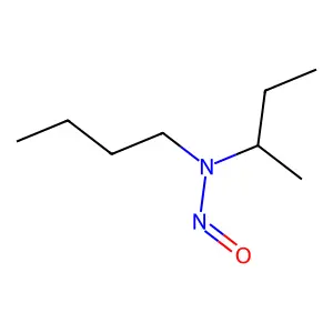 Butylamine, N-sec-butyl-N-nitroso- structure