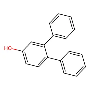 3,4-Diphenylphenol structure