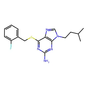 1-Piperazinecarboxylic acid, 4-(2-(diisopropylamino)ethyl)-, cyclohexyl ester, hydrochloride structure