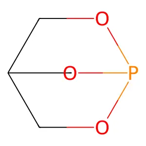 2,6,7-Trioxa-1-phosphabicyclo(2.2.2)octane structure