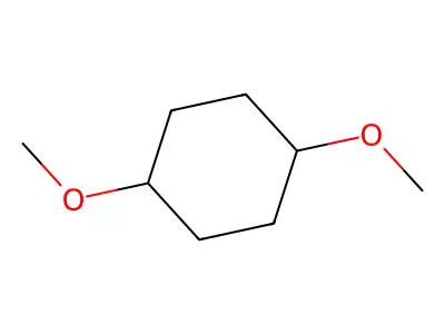 cis-1,4-Dimethoxycyclohexane structure