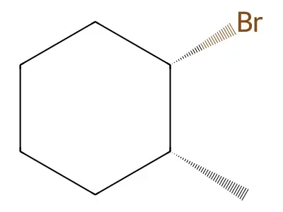 cis-1-Bromo-2-methylcyclohexane structure