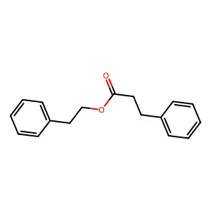 苯丙酸苯乙酯 structure