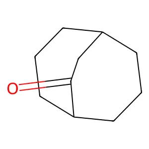 Bicyclo(3.3.2)decan-9-one structure