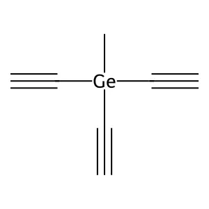 Germane, triethynylmethyl- structure