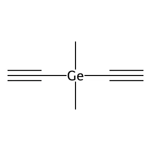 Germane, diethynyldimethyl- structure