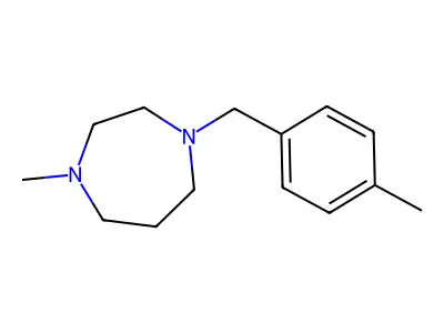 1-Methyl-4-(4-methylbenzyl)-1,4-diazepane structure