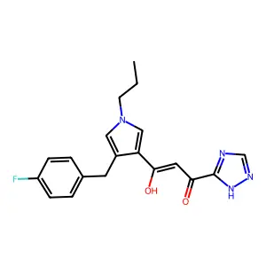 3,3-Ethylenedithio-4-cholestene structure