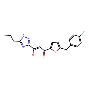 2-[[4-[Formyl(methyl)amino]benzoyl]amino]pentanedioic acid structure