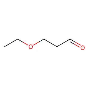 Propanal, 3-ethoxy- structure